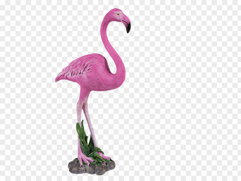 Polyresin Greater Flamingo Ceramic Figurine Flamingos PNG
