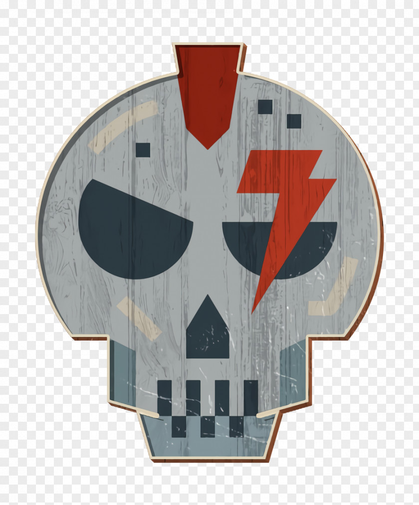 Rock Icon Skull Punk PNG