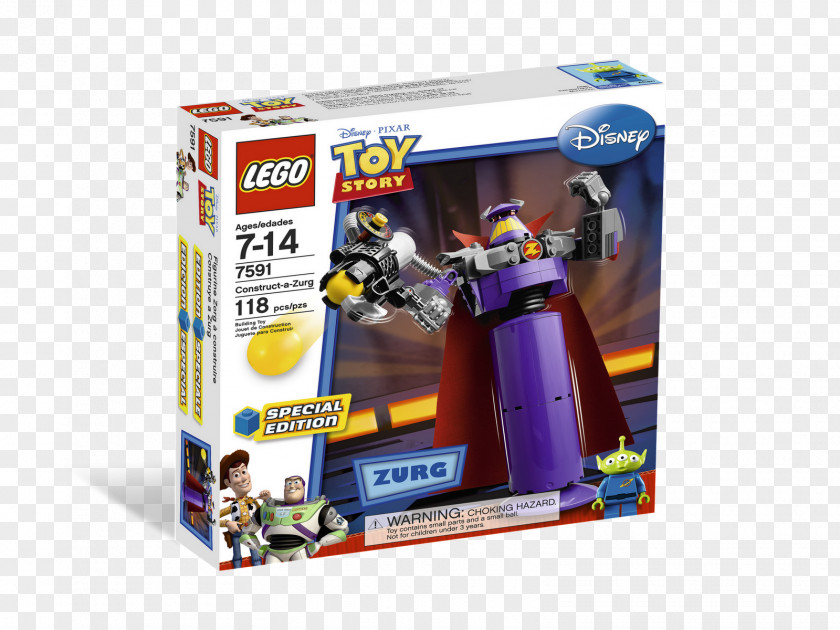 Toy Zurg Buzz Lightyear Lego Story PNG