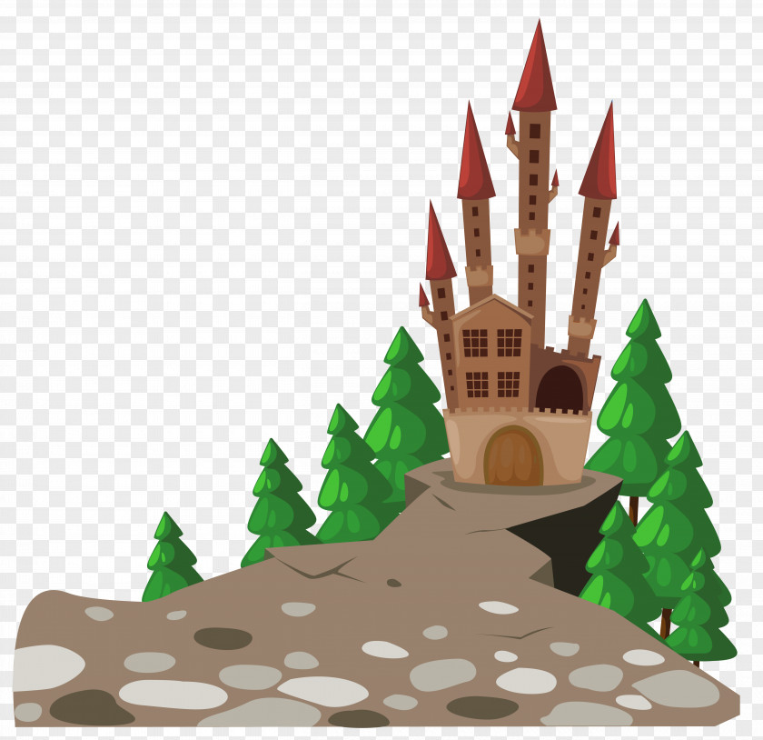 Transparent Castle And Pines Picture Prince Charming Cartoon The Frog PNG