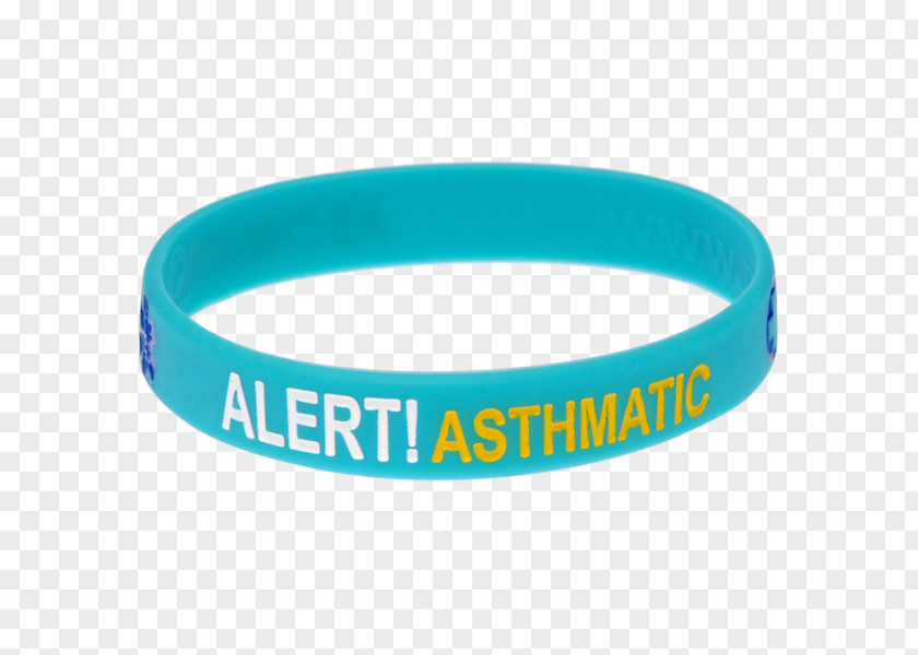 Allergy Wristband Bracelet Medical Identification Tag So You Have Asthma! PNG