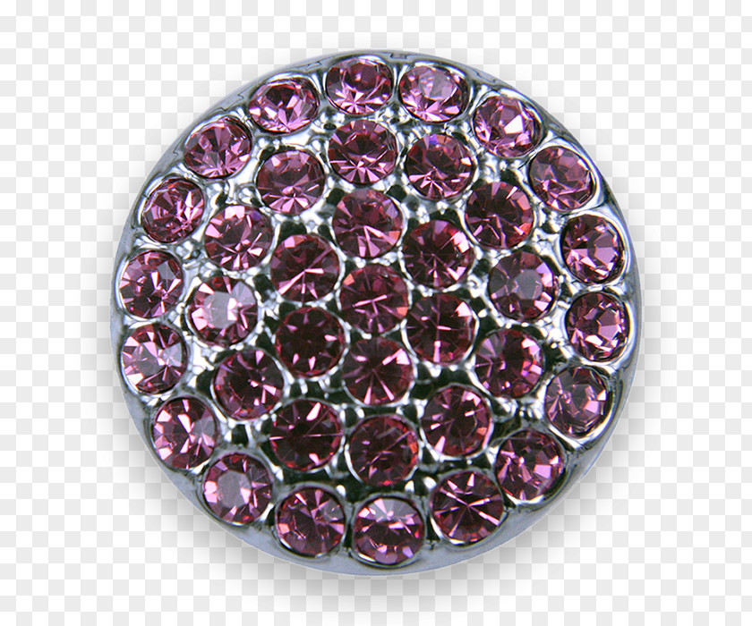 Astrology Stone Bead Pink M PNG