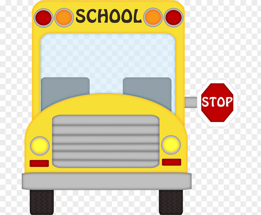 Bus School Clip Art PNG