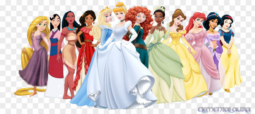 Disney Princess Fa Mulan Belle Tiana Rapunzel PNG