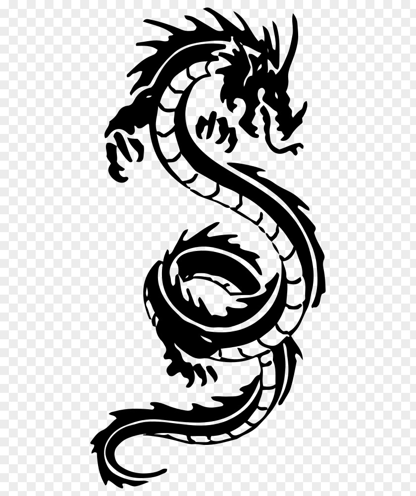 Dragon Japan Tattoo Clip Art PNG