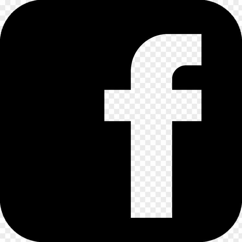 Facebook Like Button Black And White PNG