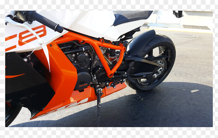 Ktm 1190 Rc8 Car Tire Exhaust System Motorcycle Motor Vehicle PNG