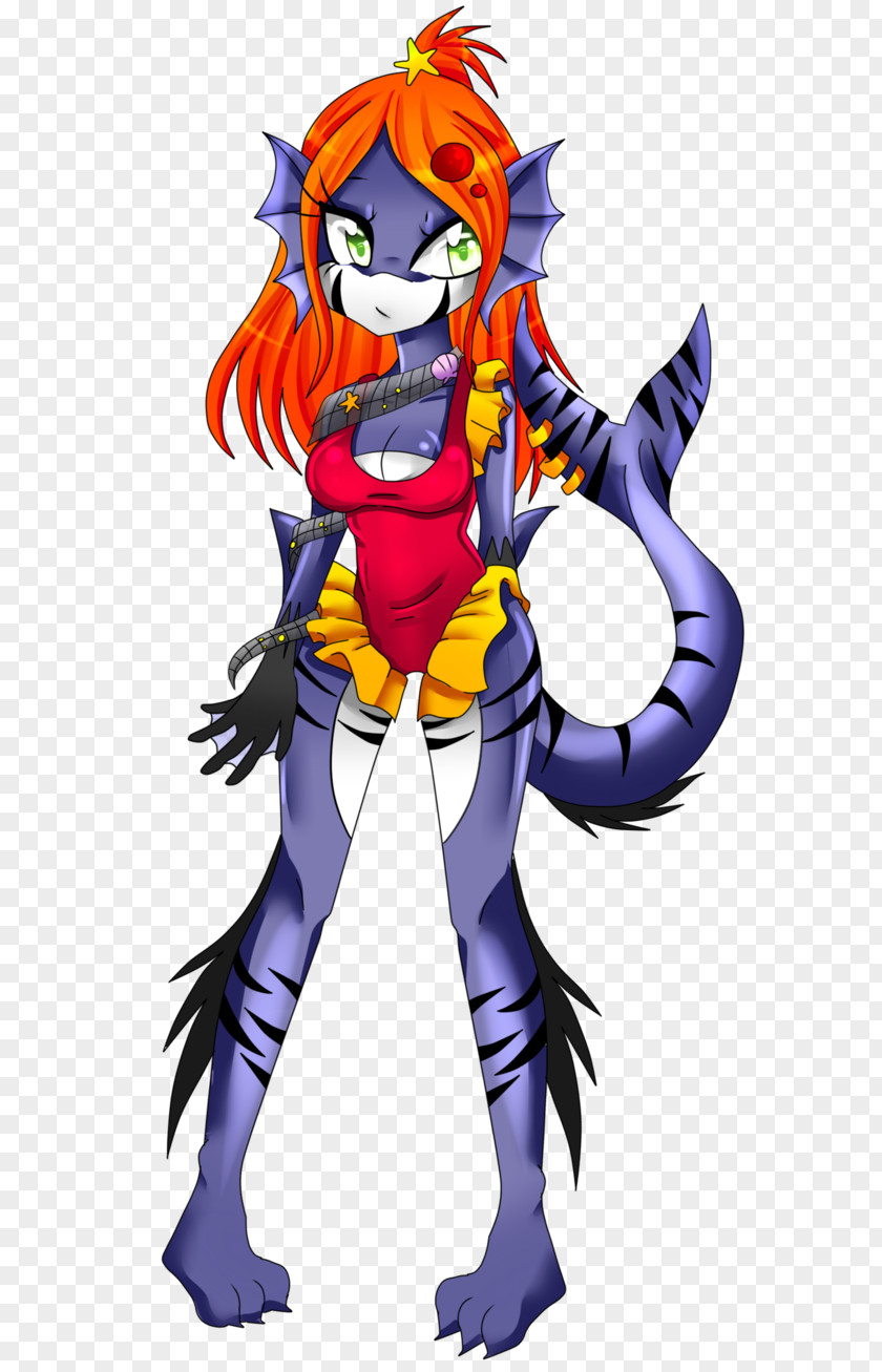 Shark Tiger Furry Fandom Shark-Girl PNG