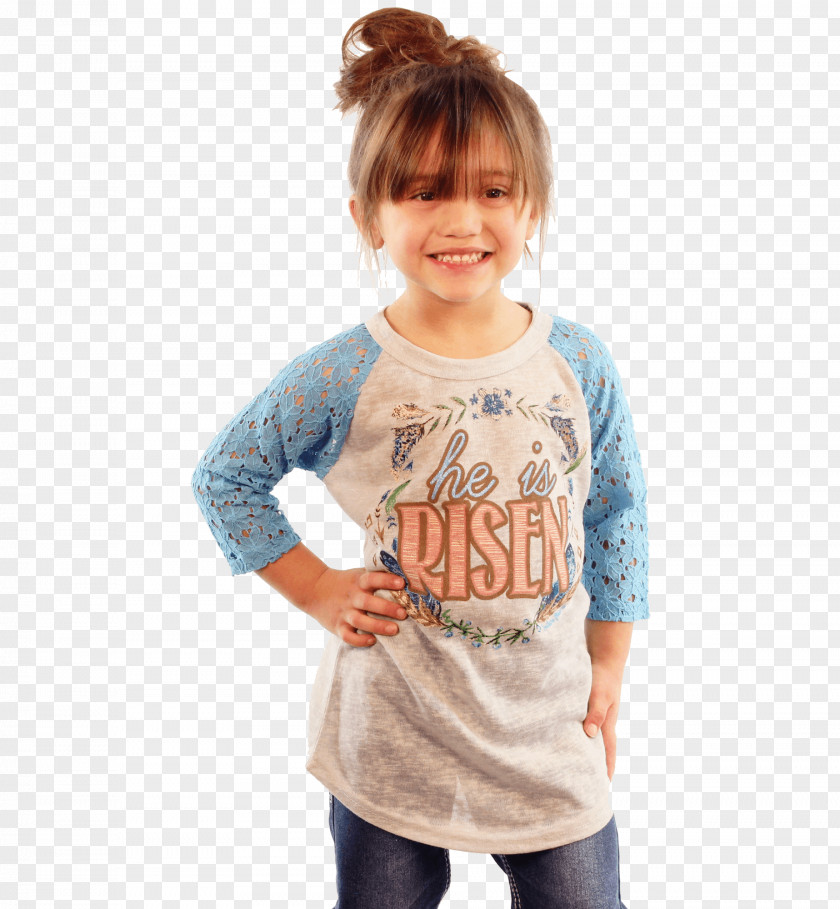 He Is Risen T-shirt Sweater Outerwear Sleeve Toddler PNG