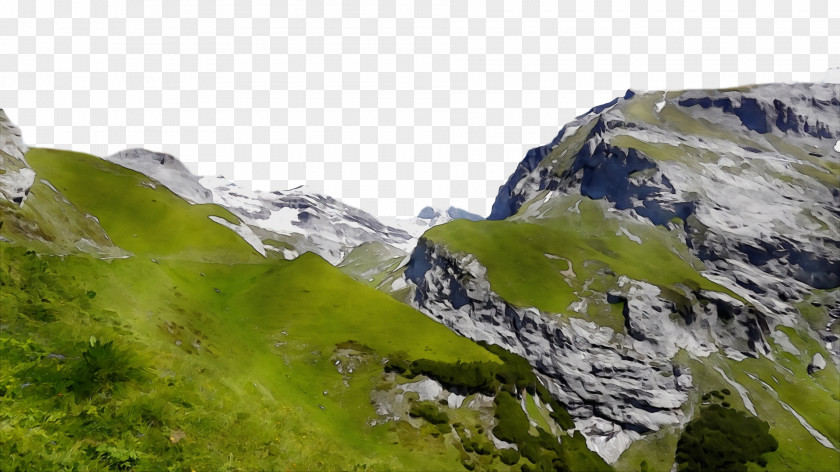 Mount Scenery Terrain Mountain Pass Alps Valley PNG