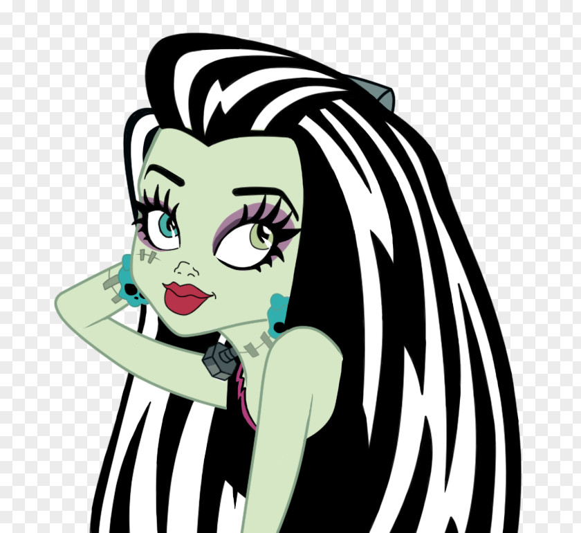 Quill Pictures Frankie Stein Monster High Cross-stitch Drawing Pattern PNG