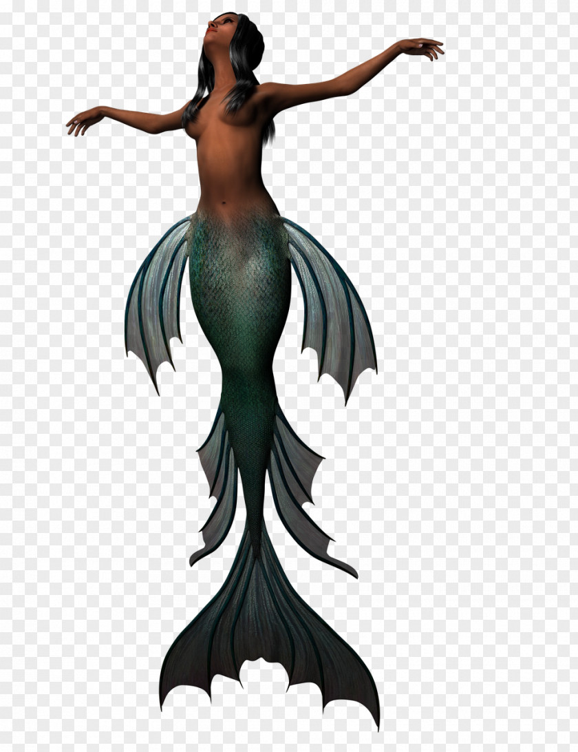 Mermaid Fairy Tale Clip Art PNG