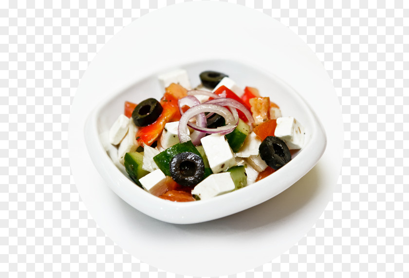 Pizza Greek Salad Vegetarian Cuisine Feta PNG