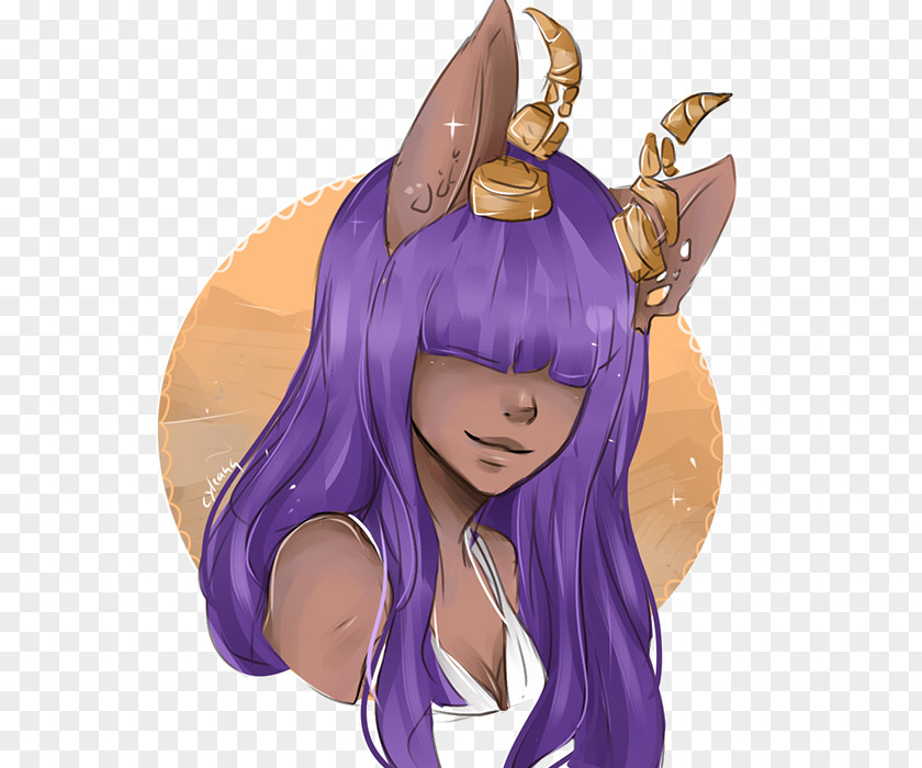 Tyrant Gold Horse Violet Legendary Creature Purple Long Hair PNG