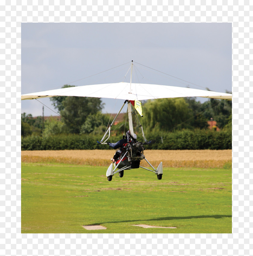 Aircraft Flight Powered Hang Glider Ultralight Aviation Motor PNG