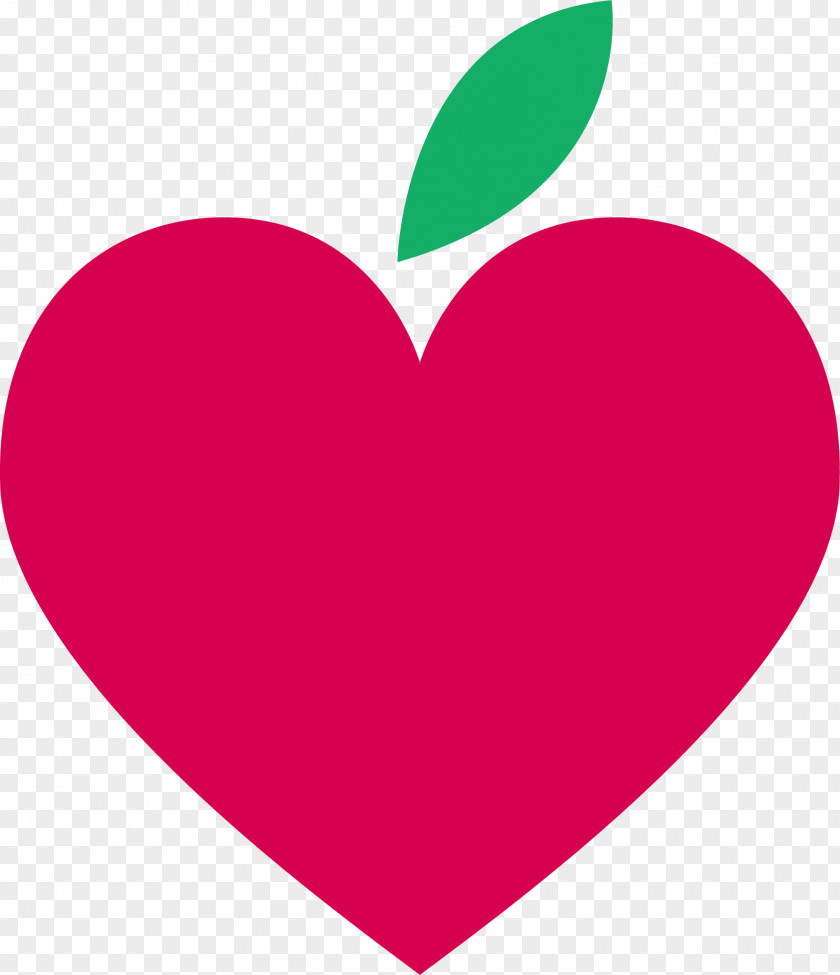 Apple Hearts Icon PNG