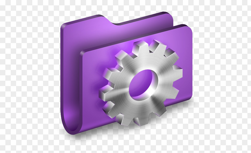 Developer Purple Folder Hardware Accessory PNG