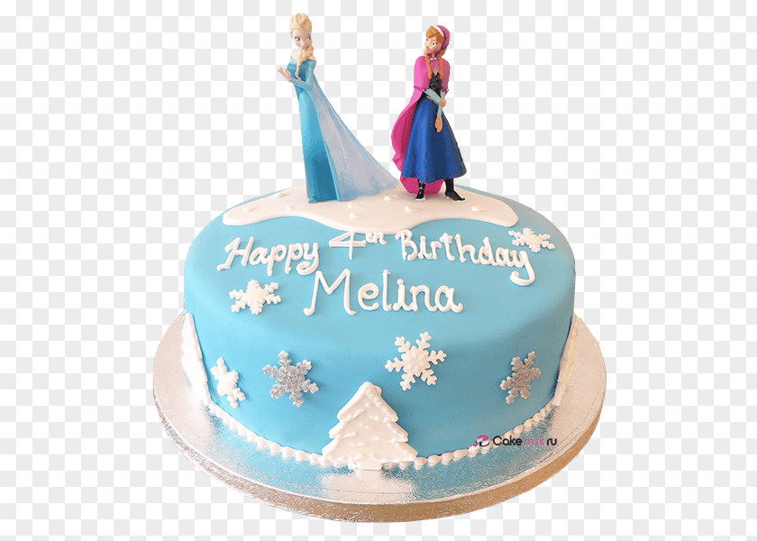 Elsa Olaf Birthday Cake Sheet Wedding PNG