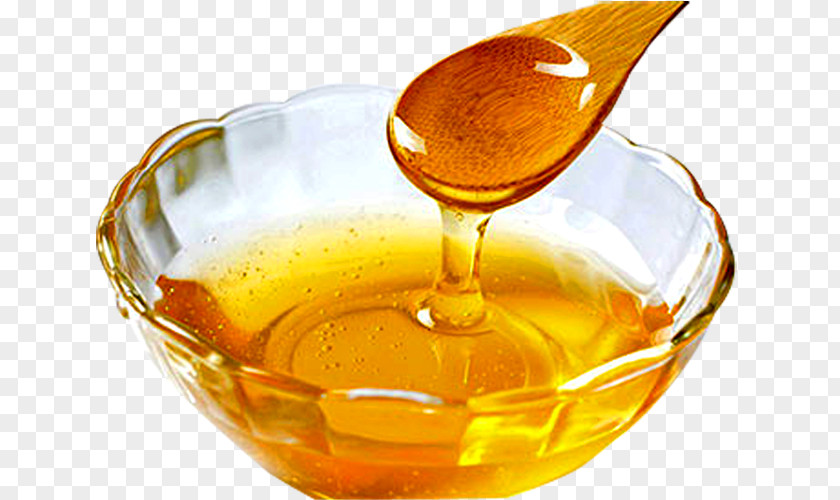 Honey Spoon Bowl Bee Constipation Food Health PNG