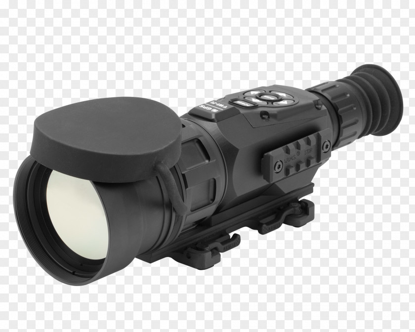 Monocular Telescopic Sight Thermal Weapon American Technologies Network Corporation High-definition Video Reticle PNG