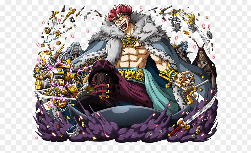 One Piece Treasure Cruise Monkey D. Luffy Trafalgar Water Law Eustass Kid PNG