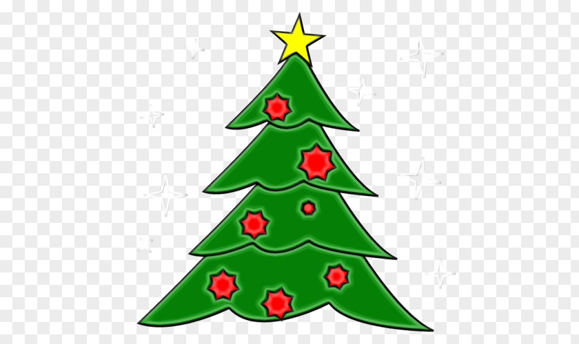 Pine Evergreen Christmas Tree PNG