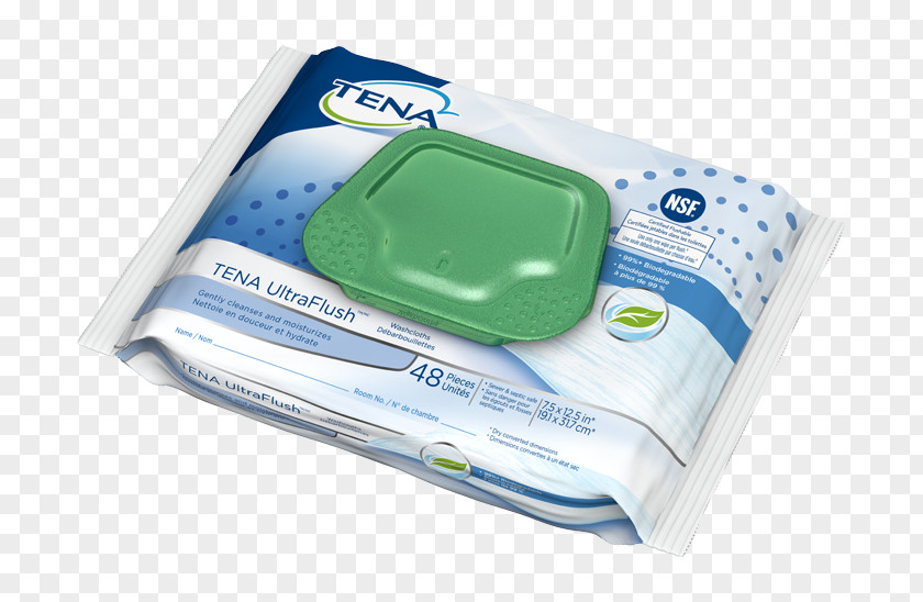Reticulated Foam Pads TENA UltraFlush Washcloths Tena Flushable Ultra Cleansing Cream 8.5oz Tube PNG