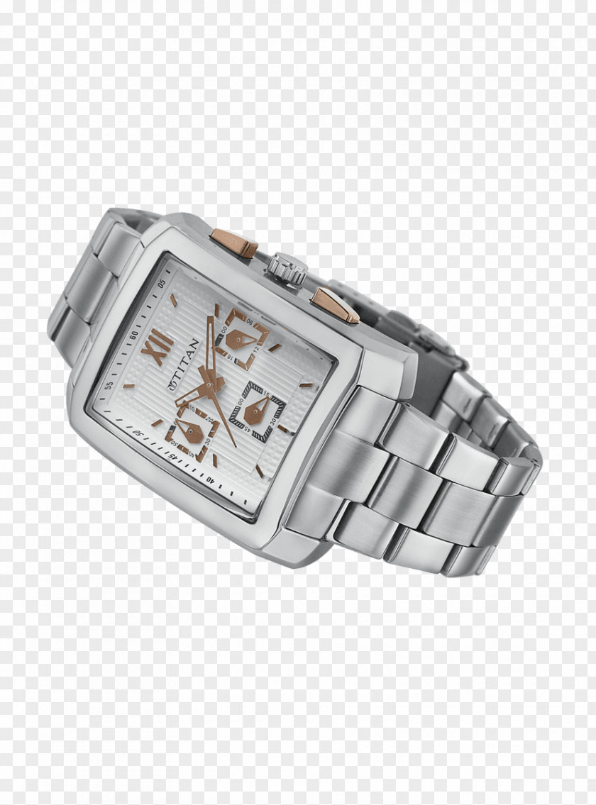 Watch Strap Metal Chronograph Steel PNG