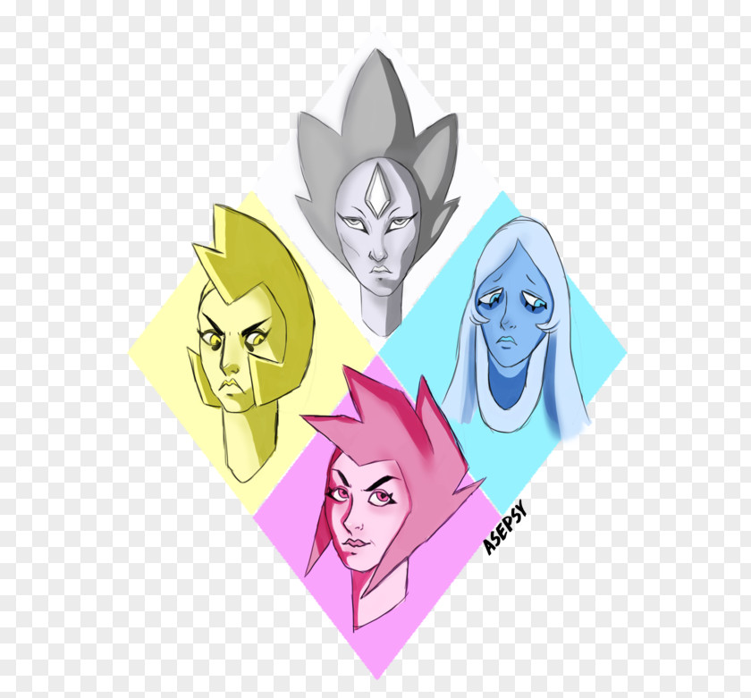 A Group Of People Steven Universe Pink Diamond Drawing Art PNG