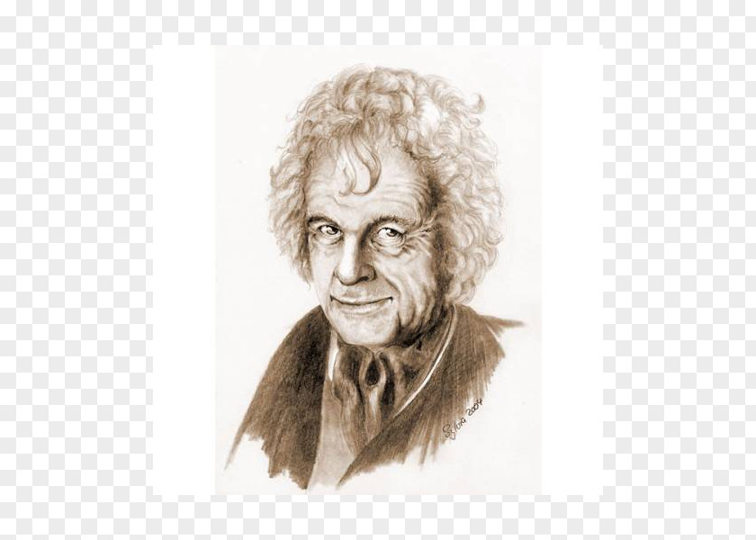 Bilbo Baggins Homo Sapiens Jaw Portrait PNG
