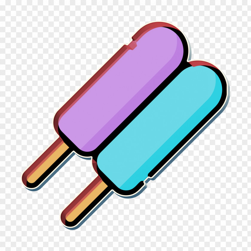 Food And Restaurant Icon Desserts Candies Ice Cream Stick PNG