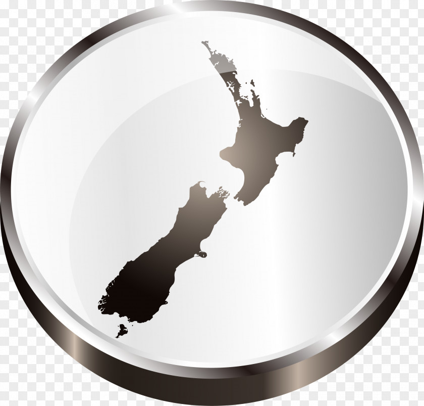 Ring Map Of New Zealand South Island North Royalty-free PNG