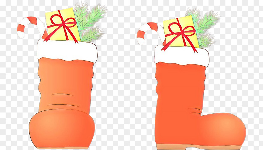 Sock Orange PNG