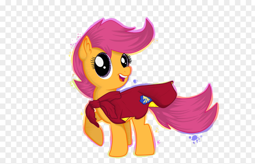 Power Ponies Scootaloo Clip Art Illustration Legendary Creature Yonni Meyer RED.M PNG