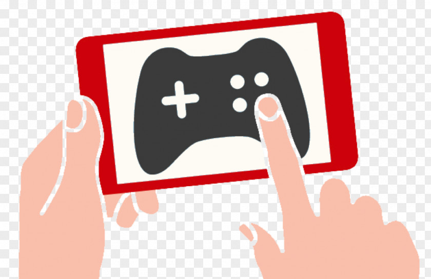 Gesture Thumb Mobile Game Controller PNG