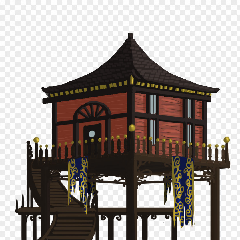 Popular Indie Shinto Shrine Building Facade Chinese Architecture Pavilion PNG