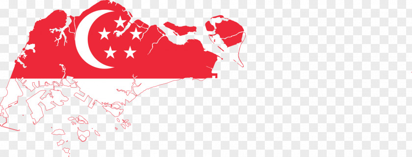 SINGAPORE Flag Of Singapore National Map PNG