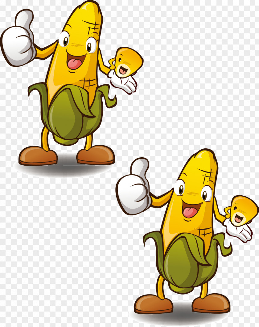 Banana Cartoon Maize Clip Art PNG