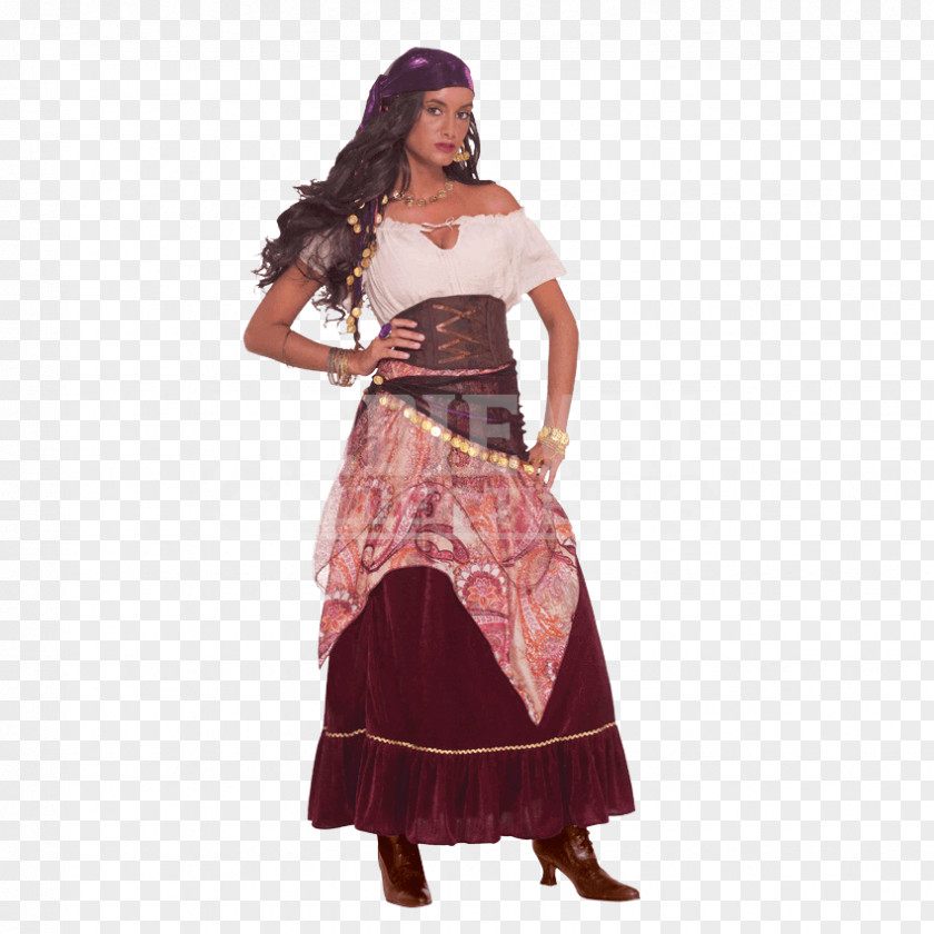 Dresses Costume Fortune-telling Clothing Dress Romani People PNG