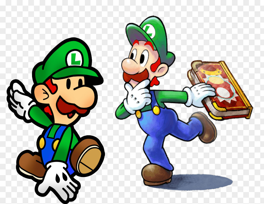 Luigi Mario & Luigi: Paper Jam Superstar Saga Mario: Sticker Star PNG