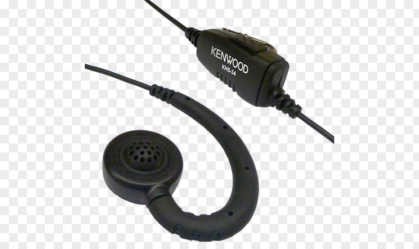 Microphone Kenwood KHS-34 C-Ring Headset Heatset KHS-33 Headphones PNG