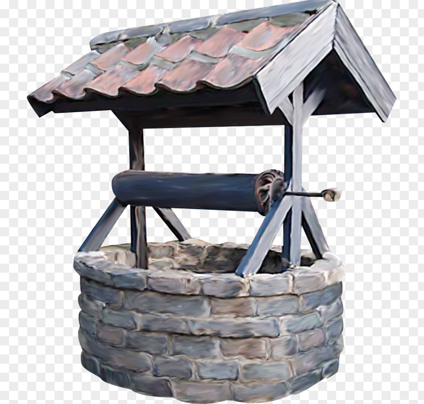Wood Water Well PNG