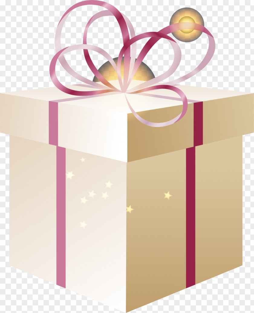 Yellow Simple Gift Box PNG