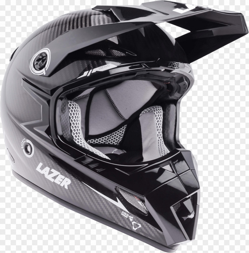 Black Motorcycle Helmet Motocross PNG