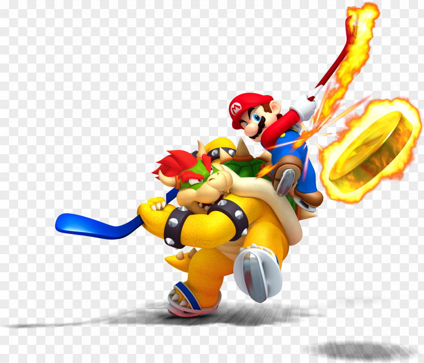 Bowser Mario Sports Mix Superstars Toad PNG