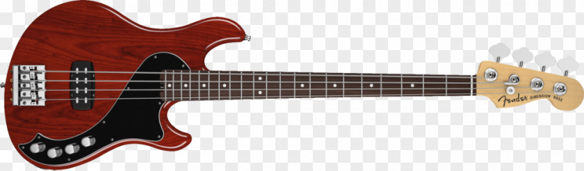 Fender Musical Instruments Corporation Deluxe Jazz Bass Precision Guitar Double PNG