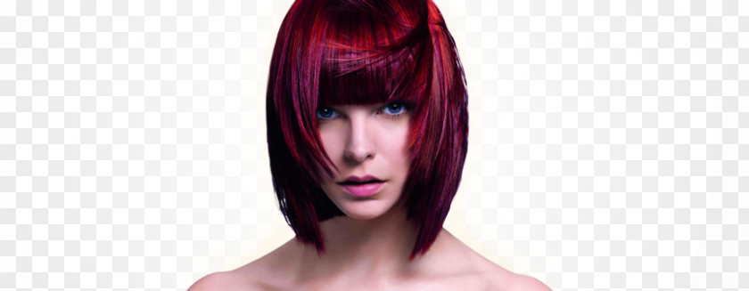 Hair Coloring Long Red Human Color PNG