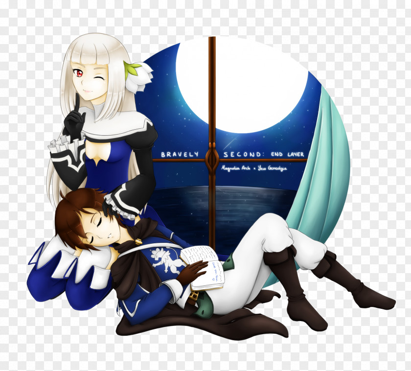 Magnolia Story Bravely Second: End Layer Default Fan Art Figurine DeviantArt PNG