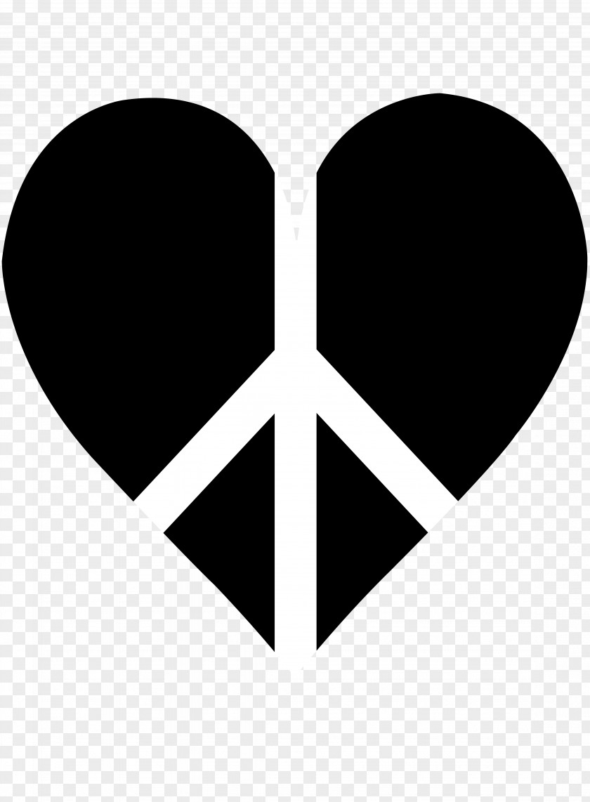 Peace Symbol Symbols Heart Clip Art PNG