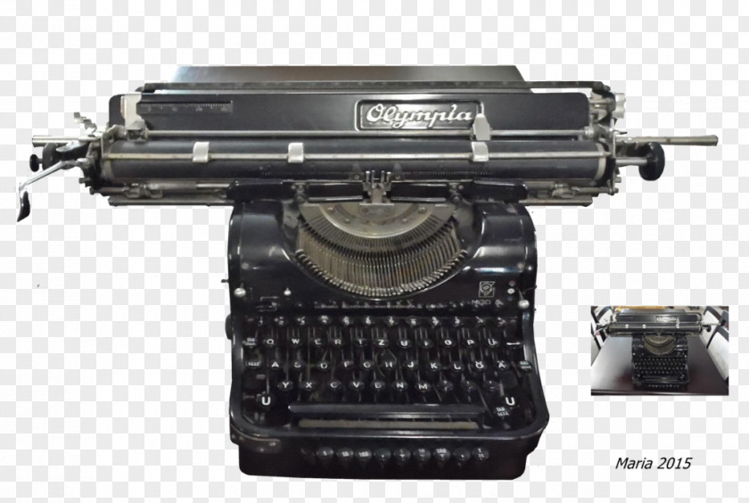 Typewriter Car Office Supplies Machine PNG